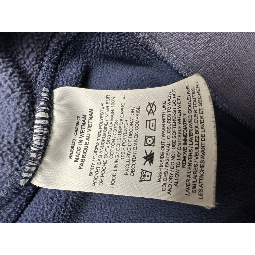 Nike Polar Fleece Jacket Mens L Zip Warm Casual Blue Activewear - Picture 5 of 12